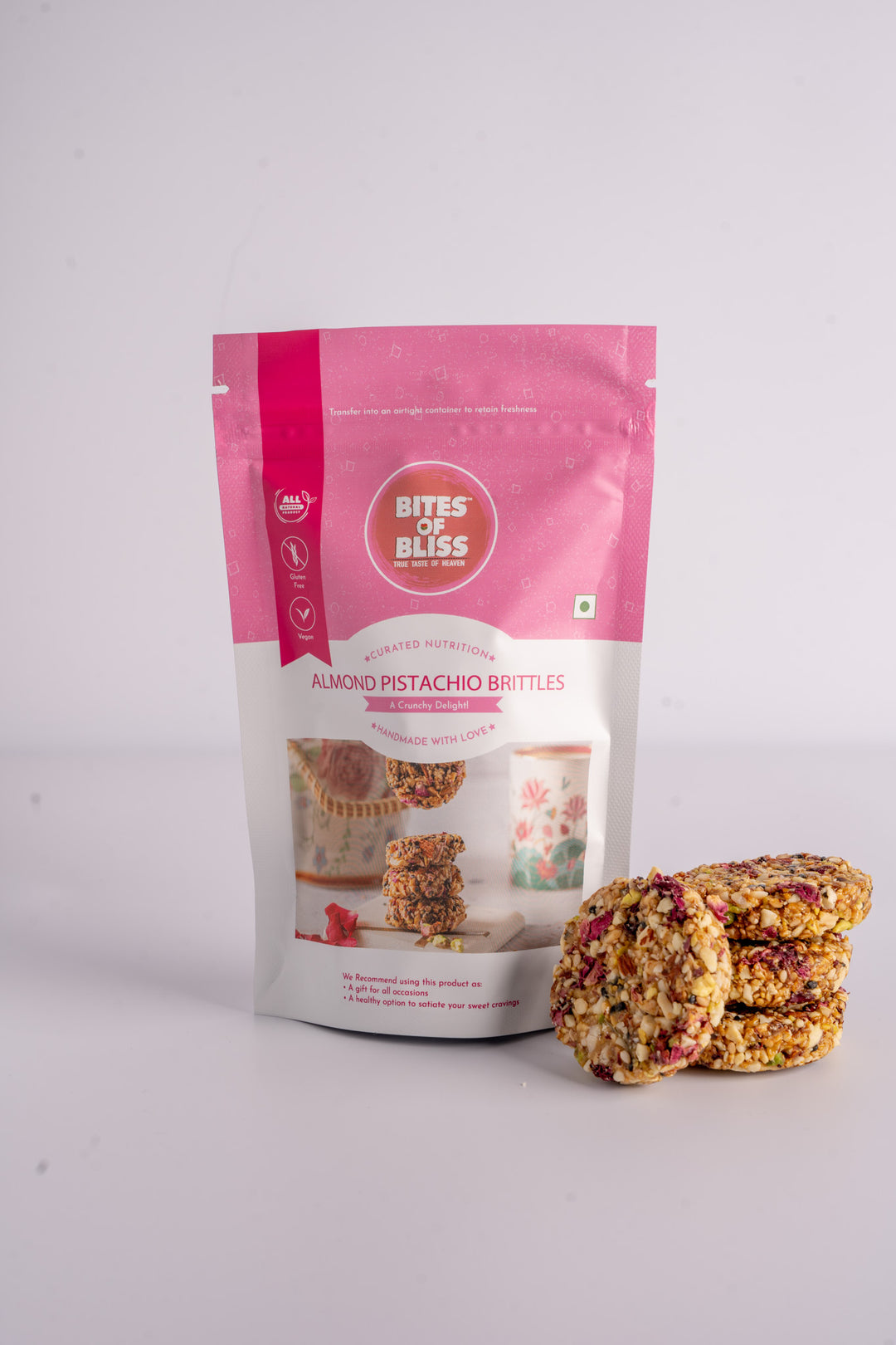 Almond Pistachio Brittles