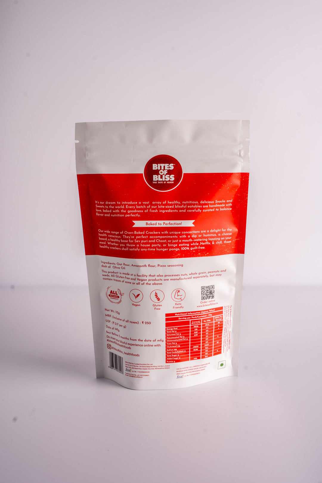 Oat N Amaranth Pizza Crackers