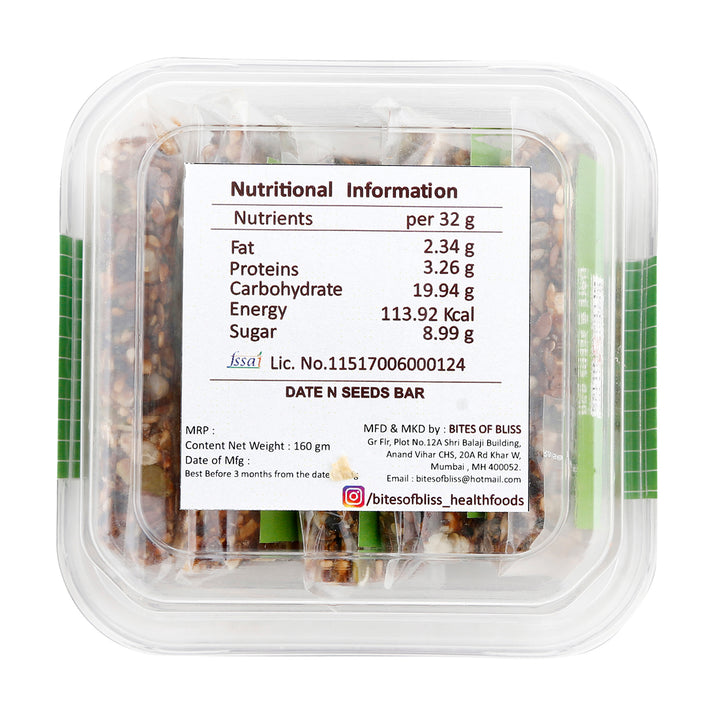 Date N Seeds Bar
