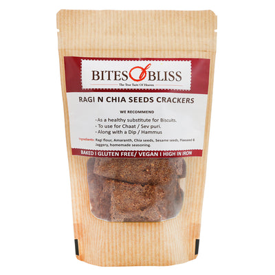 Ragi N Chia Seeds Crackers
