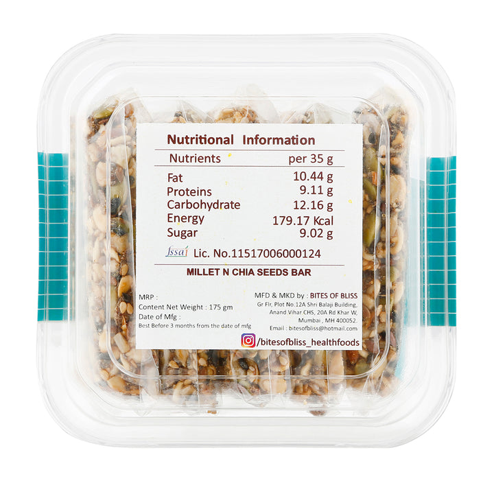 Millet N Chia Seeds Bar