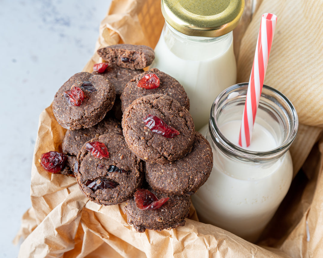 Ragi N Cranberry Cookies